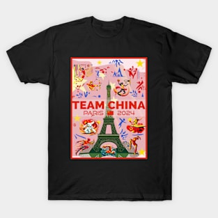 Team China - Paris 2024 T-Shirt